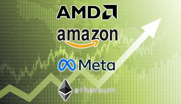 AMD, Meta, Amazon, and Ethereum are among the best stocks, cryptos, and ETFs