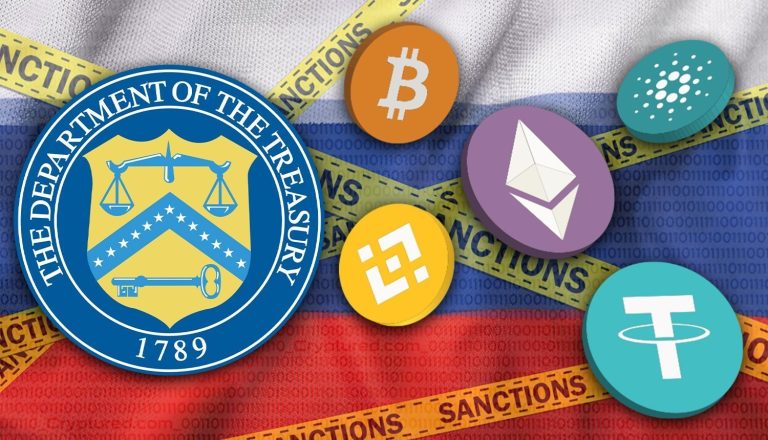 Russia could use cryptocurrencies to evade Western sanctions: US Treasury.