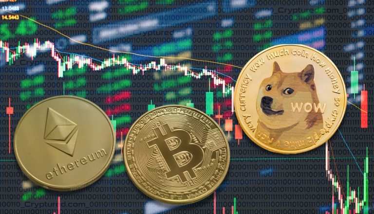 DOGE Trades Higher, Records More Gains Than Top Two Cryptocurrencies.