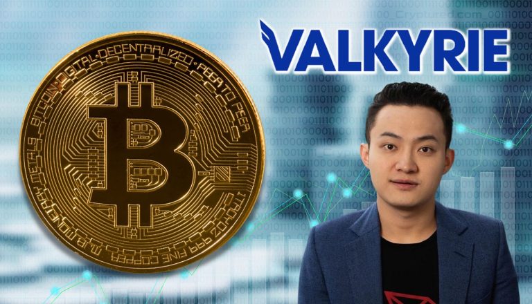 Justin Sun Keeps His Bitcoin Safe in Valkyrie Investments.