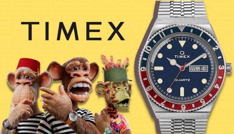 TIMEX Watches to Display BAYC NFT Owners’ Apes and Mutants.