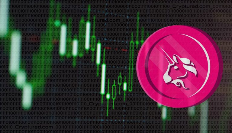 Uniswap price crashes 7% in two days as new interface fee racks up over $500,000 in a week.