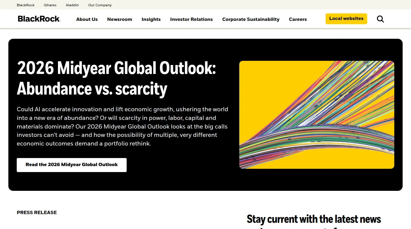 BlackRock website