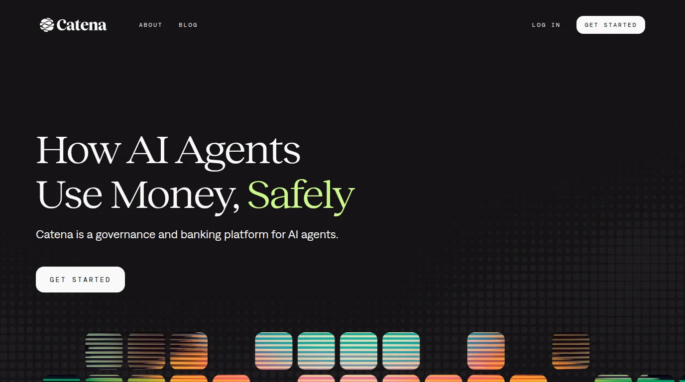Catena Labs website