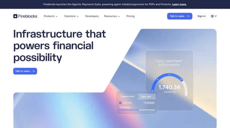 Fireblocks website