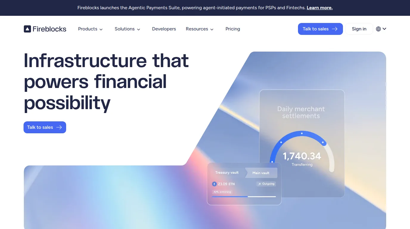Fireblocks website
